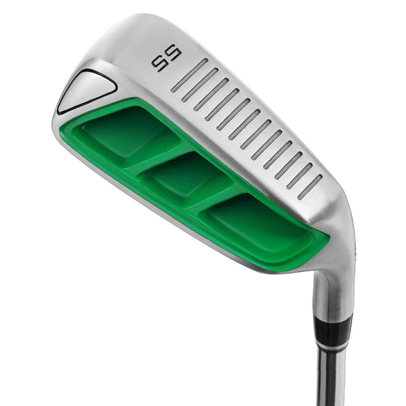 MAZEL Golf Pitching & Chipper Wedge,Right Handed,35,45,55 Degree Available for Men & Women (Right, Stainless Steel (Green Head), S, 55) - Image 1